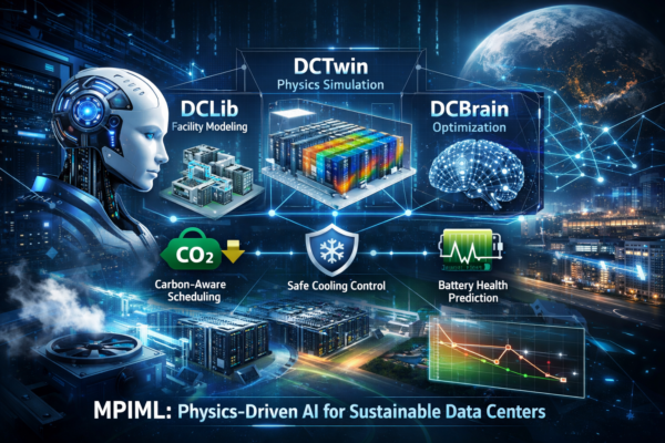 面向可持续数据中心运营的多物理场驱动机器学习研究